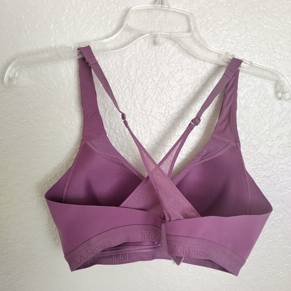 Lululemon Up For It Bra Vintage Plum sz 34C - Picture 2 of 7